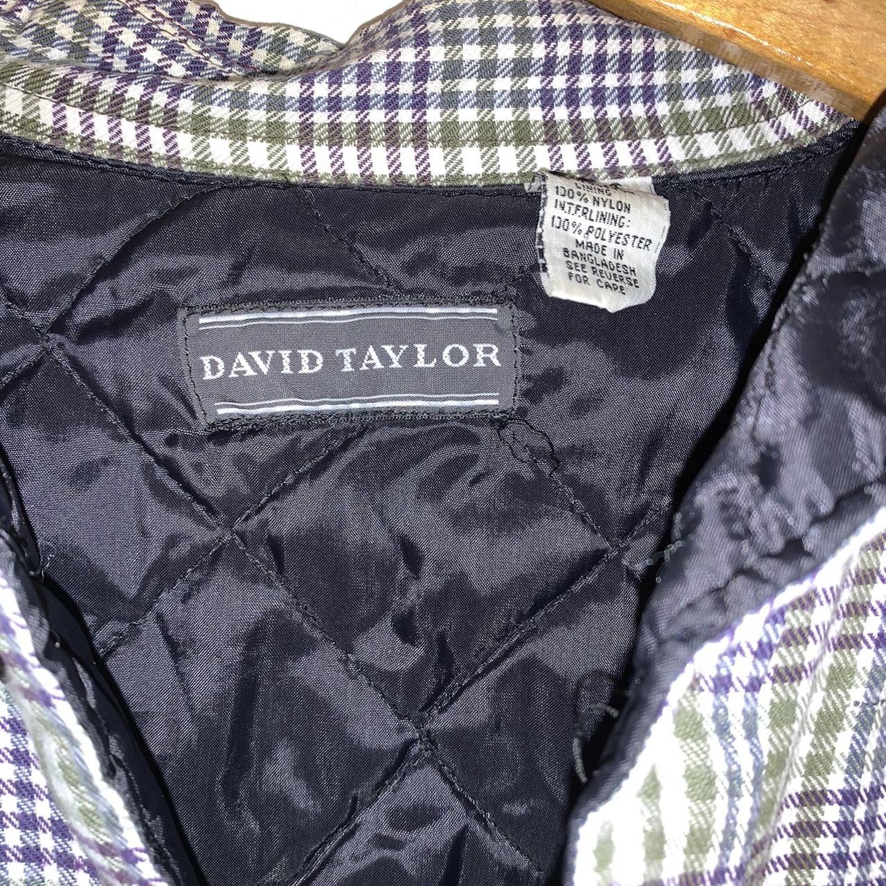 David Taylor Flannel Insulated Length 27 in Depop