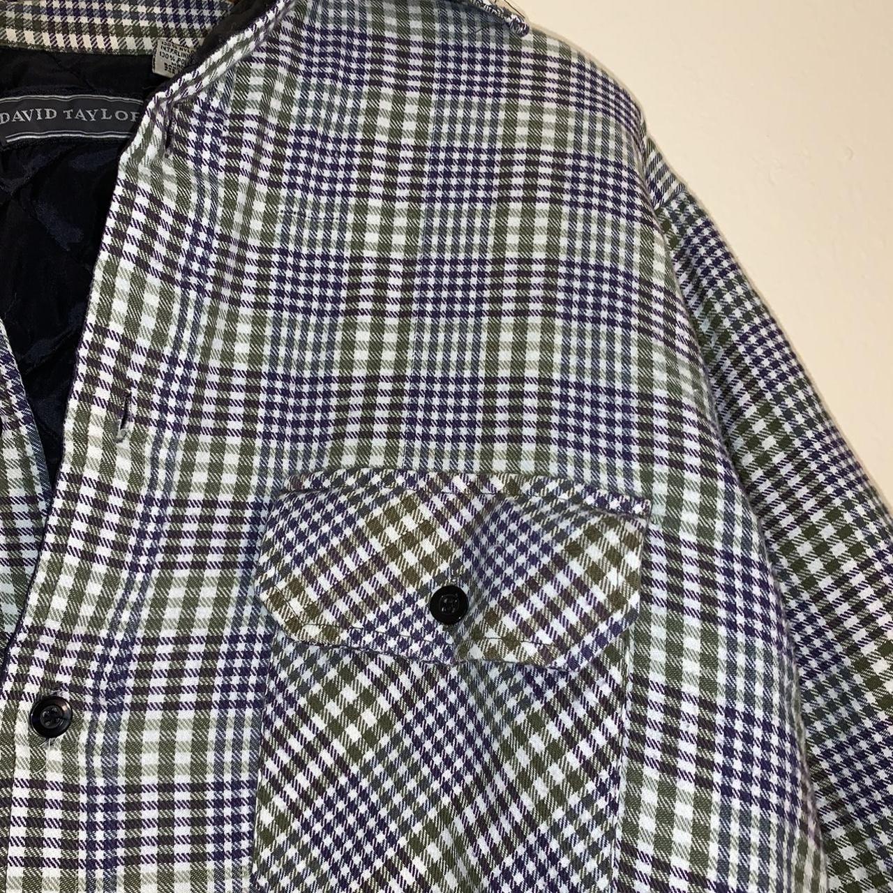 David Taylor Flannel Insulated Length 27 in Depop