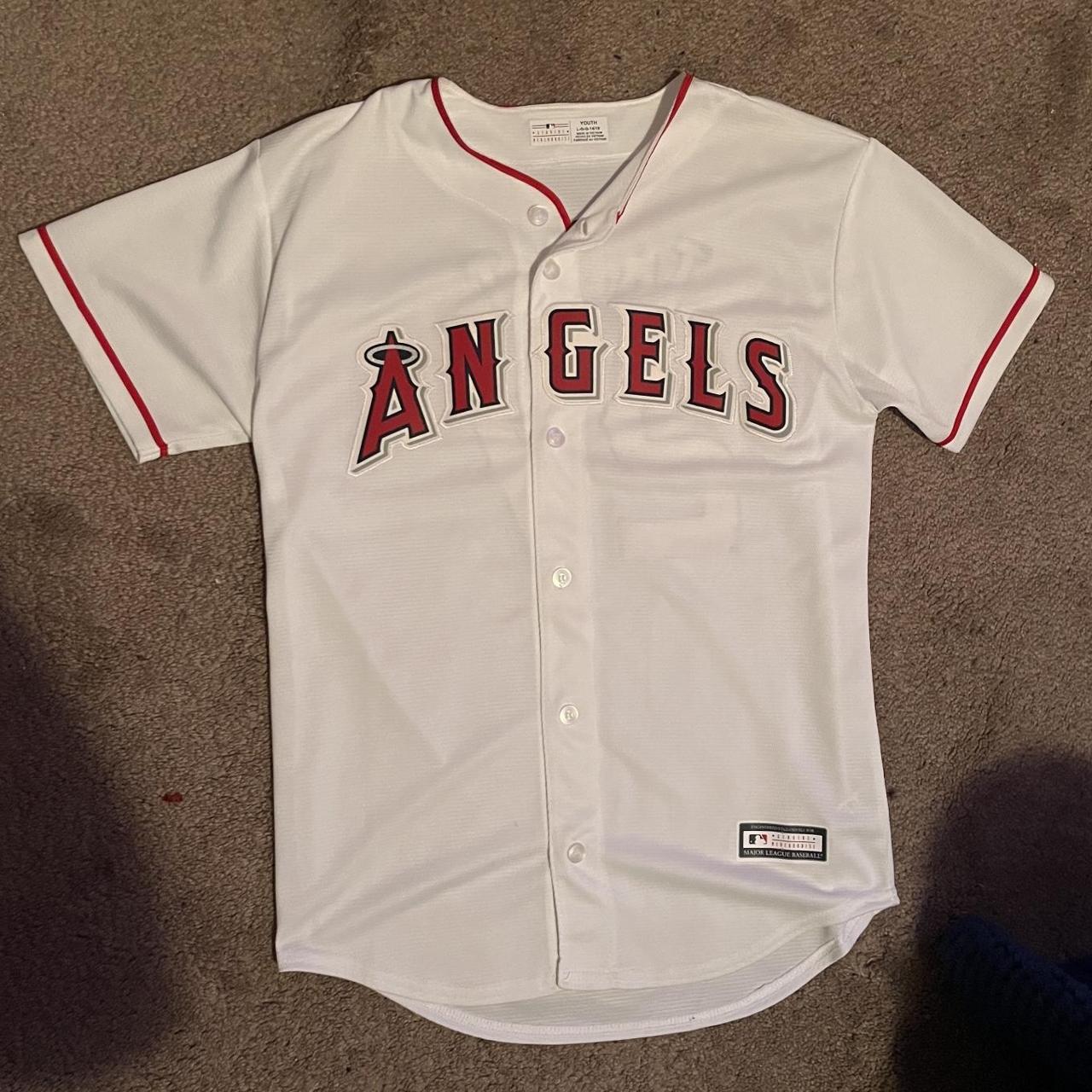 Majestic MLB Los Angeles Anaheim Angels Mike Trout - Depop