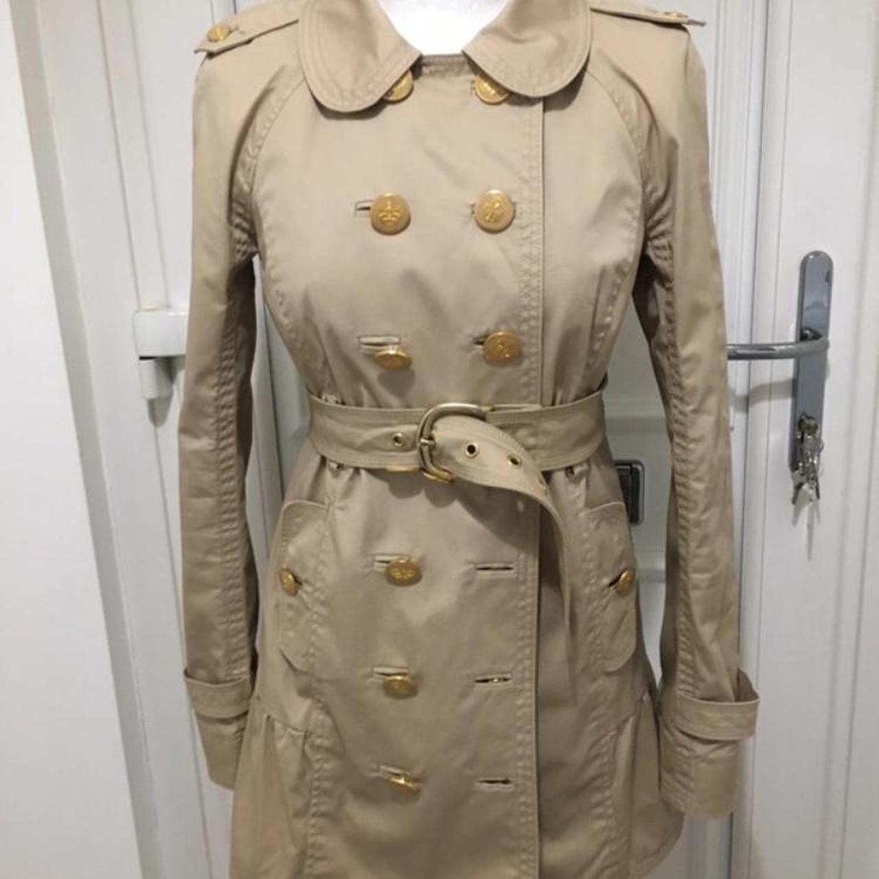 Juicy couture trench with separate belt. Fits upto a... Depop(02)