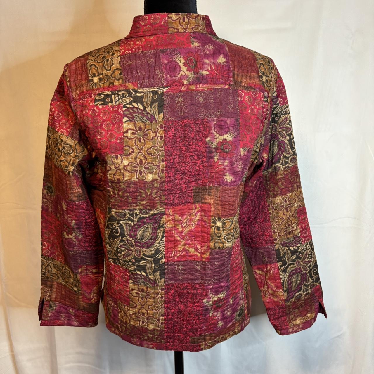 Women's Jacket - Multi/Red - M – Reversible patch… - image 4