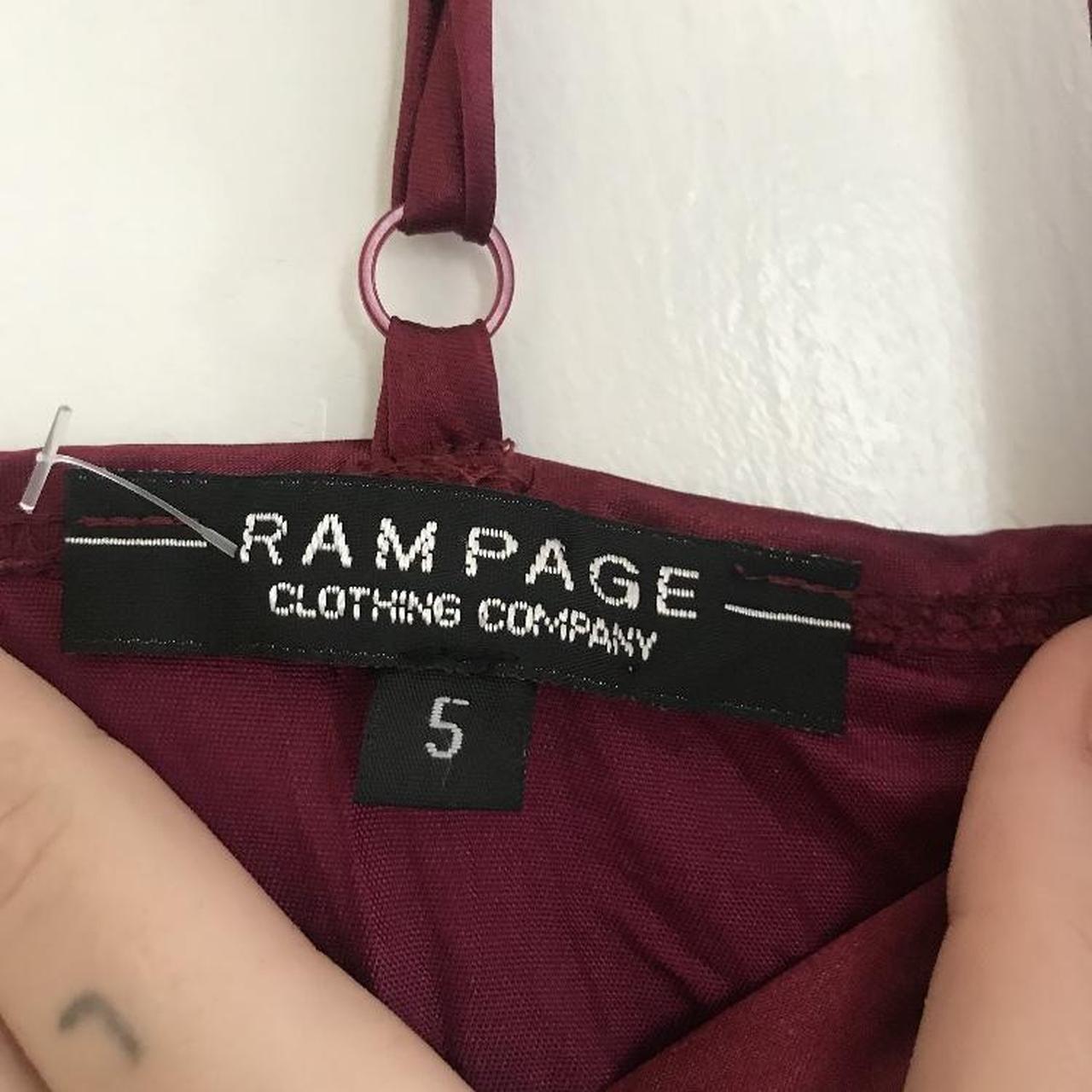 Rampage Women's Burgundy Dress (3)