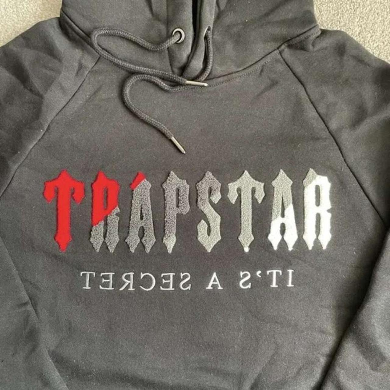 Red white and grey trapstar set - Depop