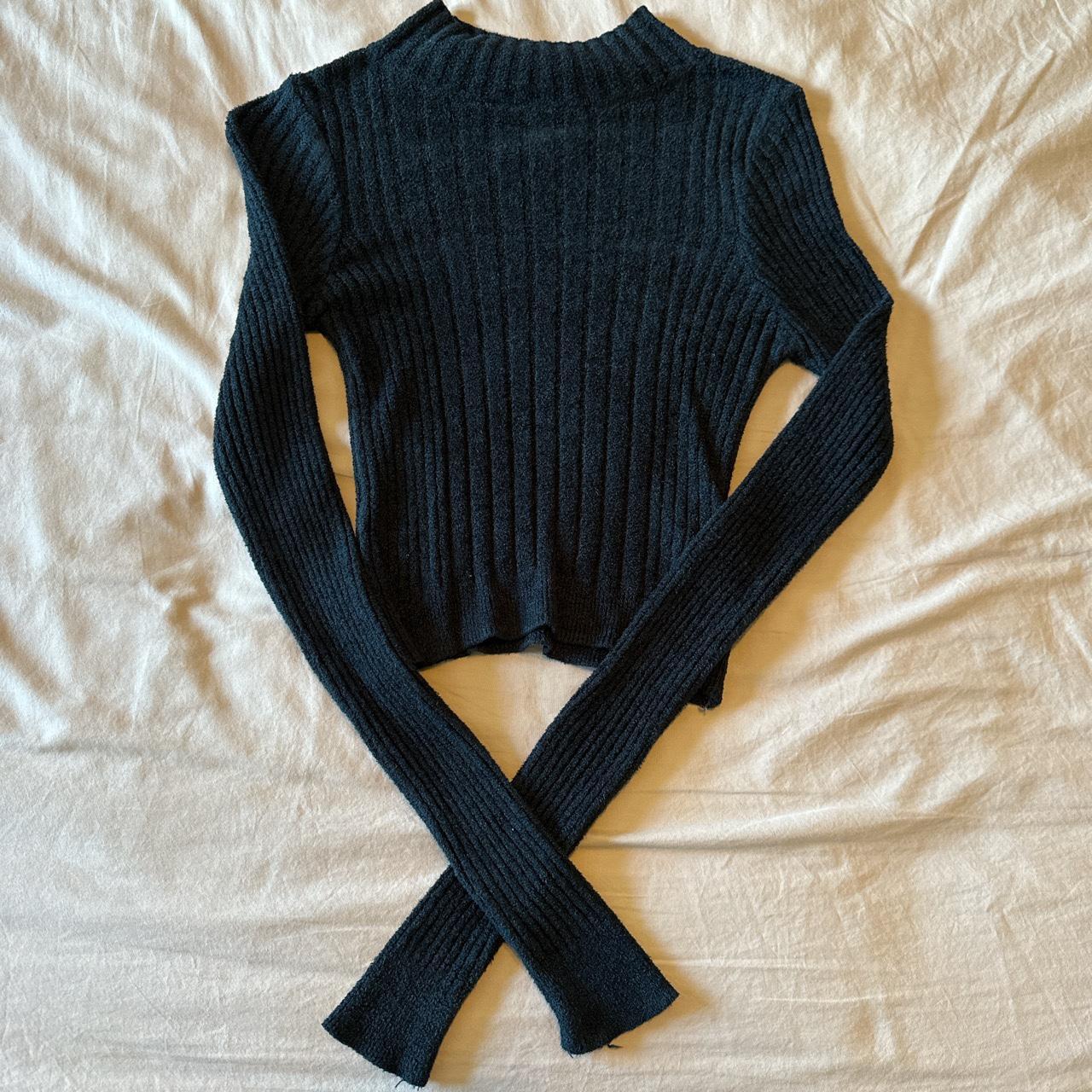 Fuzzy long sleeve from Urban Outfitters The color... - Depop