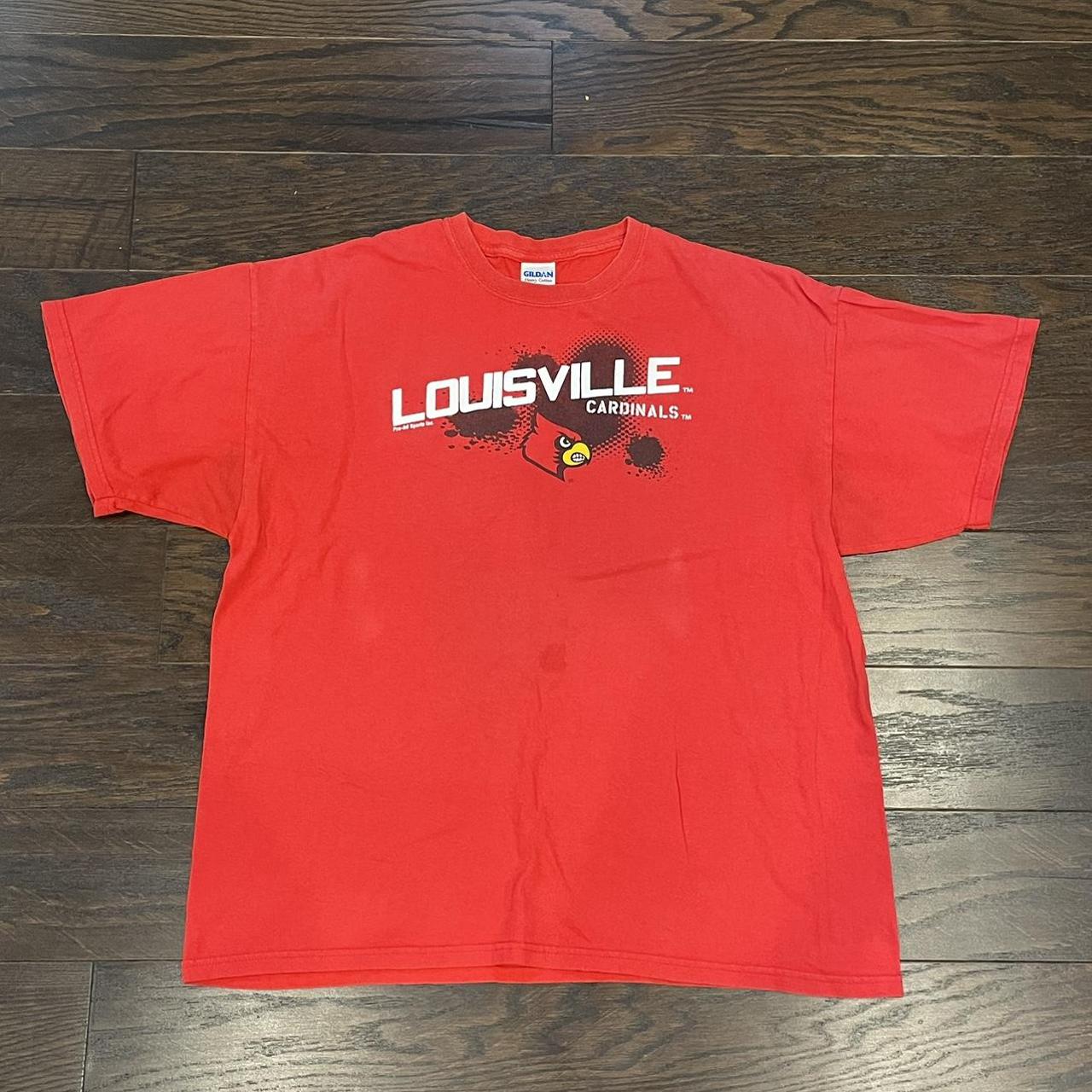 Louisville Cardinals Vintage Basketball T-Shirt