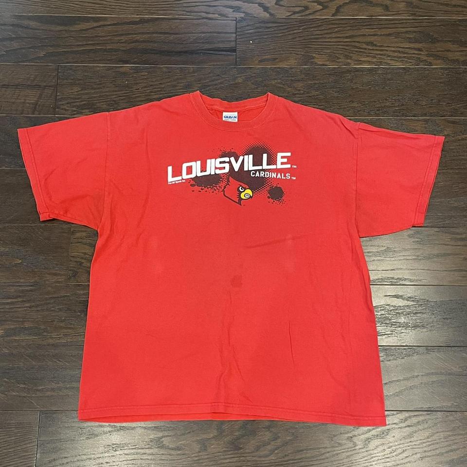 Vintage Louisville cardinals football crewneck - Depop