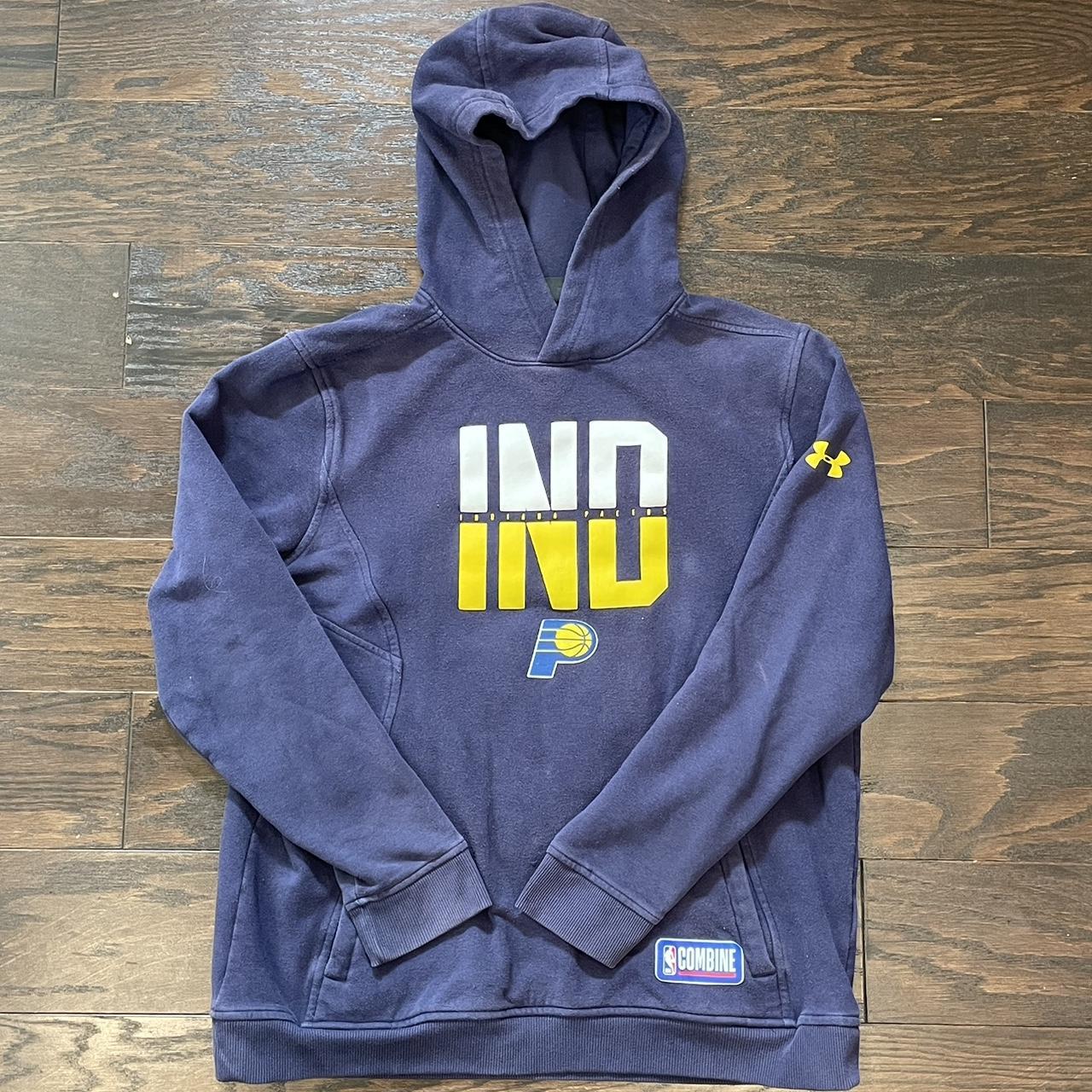 Under armour blue and best sale yellow hoodie