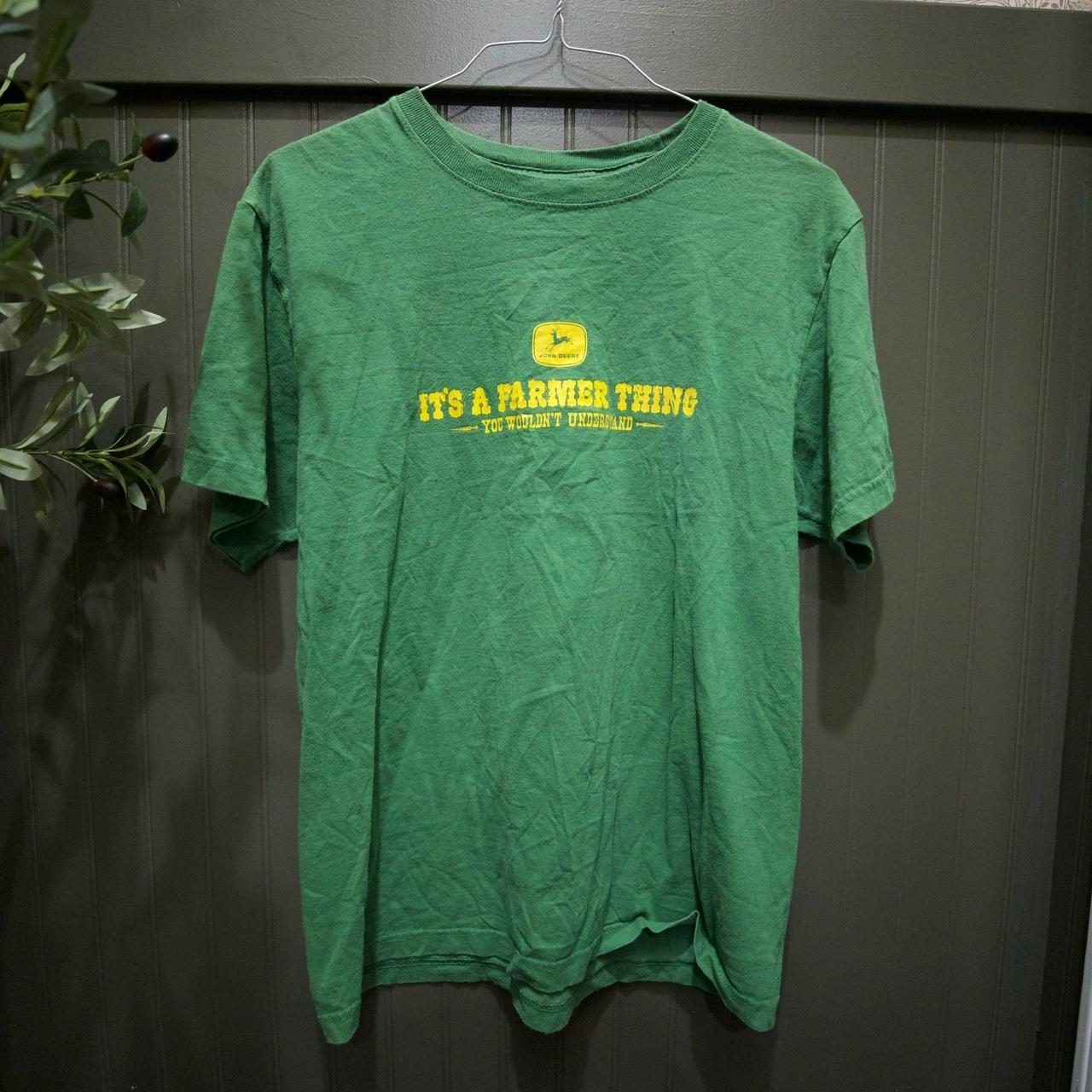 🔥 Vintage John Deere Tshirt 🔥 - Size: L -... - Depop