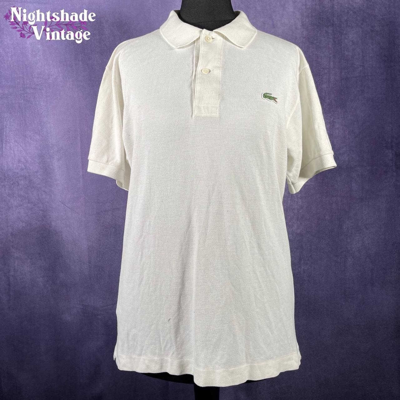 Lacoste Men's Cream Poloshirts Depop