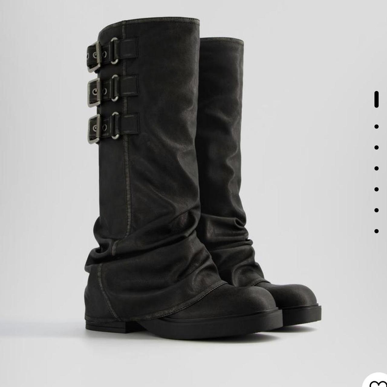 ISO THESE BERSHKA BOOTS SIZE 6.5