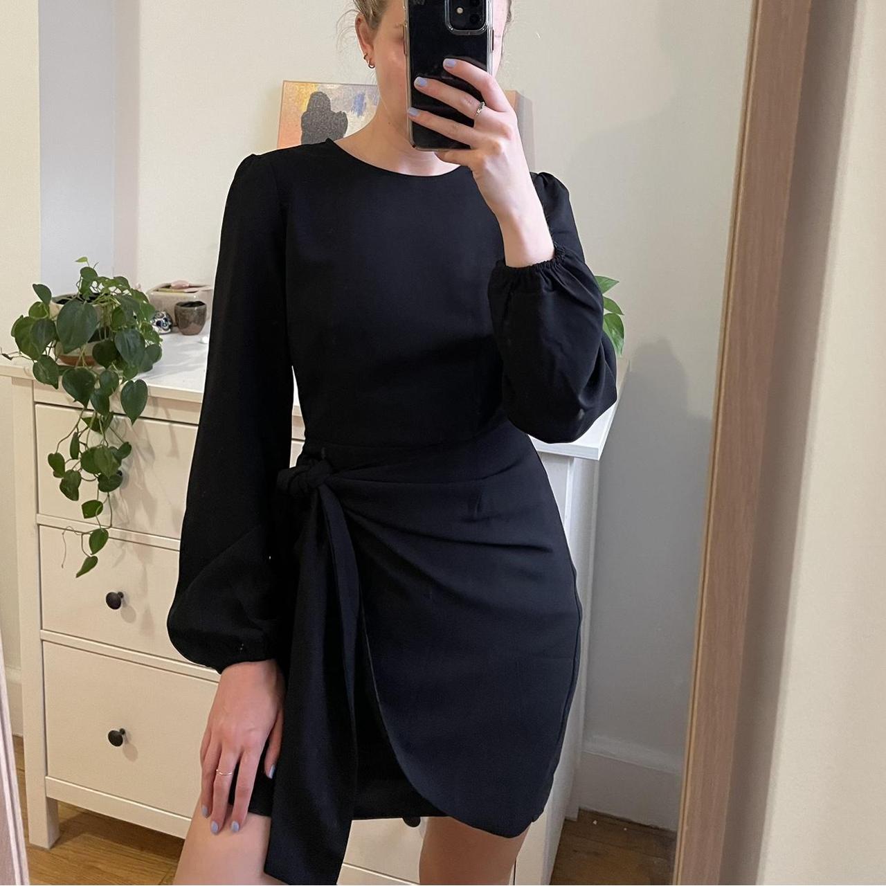 Lulu's Believe It or Knot Black Long Depop