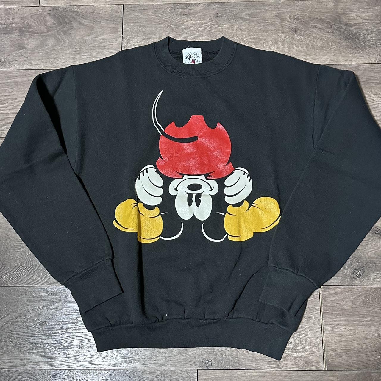 Vintage mickey mouse sweatshirt cheap 90s