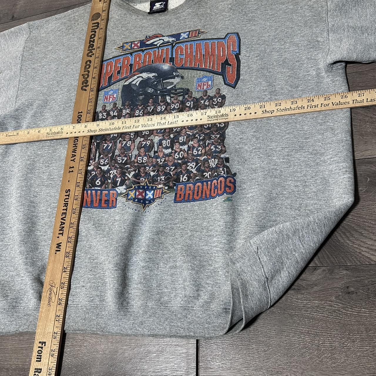 Starter 1998 Super Bowl Champs Denver Broncos Sweatshirt