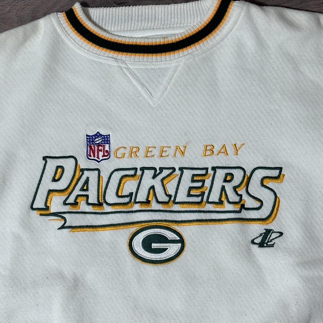 Logo Athletic embroidered vintage green bay packers - Depop