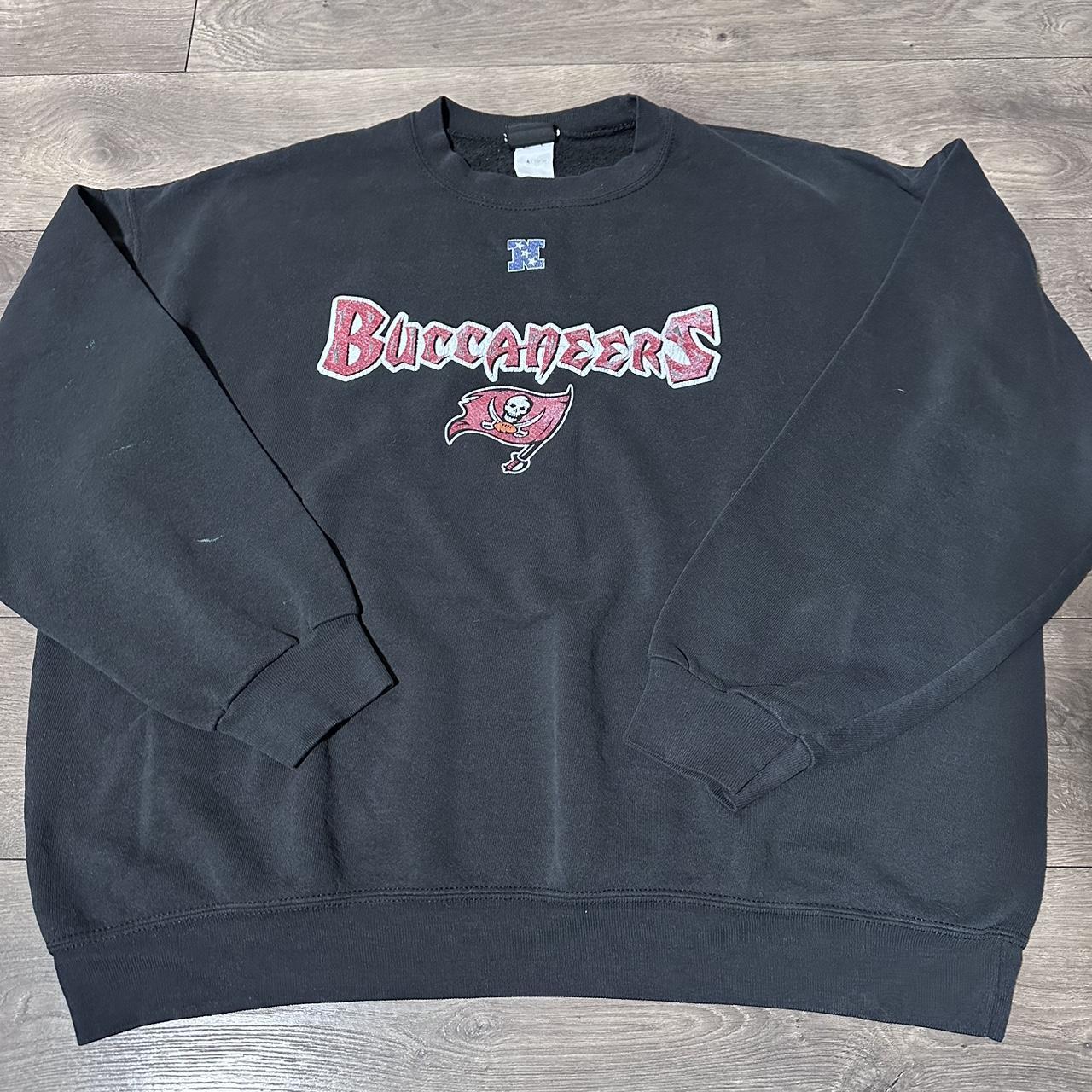 VTG Tampa Bay Buccaneers Faded Sweatshirt Size - Depop