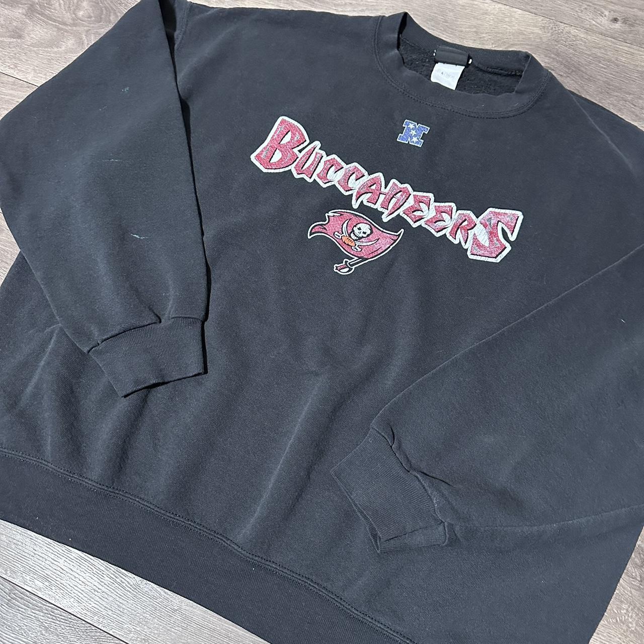 VTG Tampa Bay Buccaneers Faded Sweatshirt Size - Depop