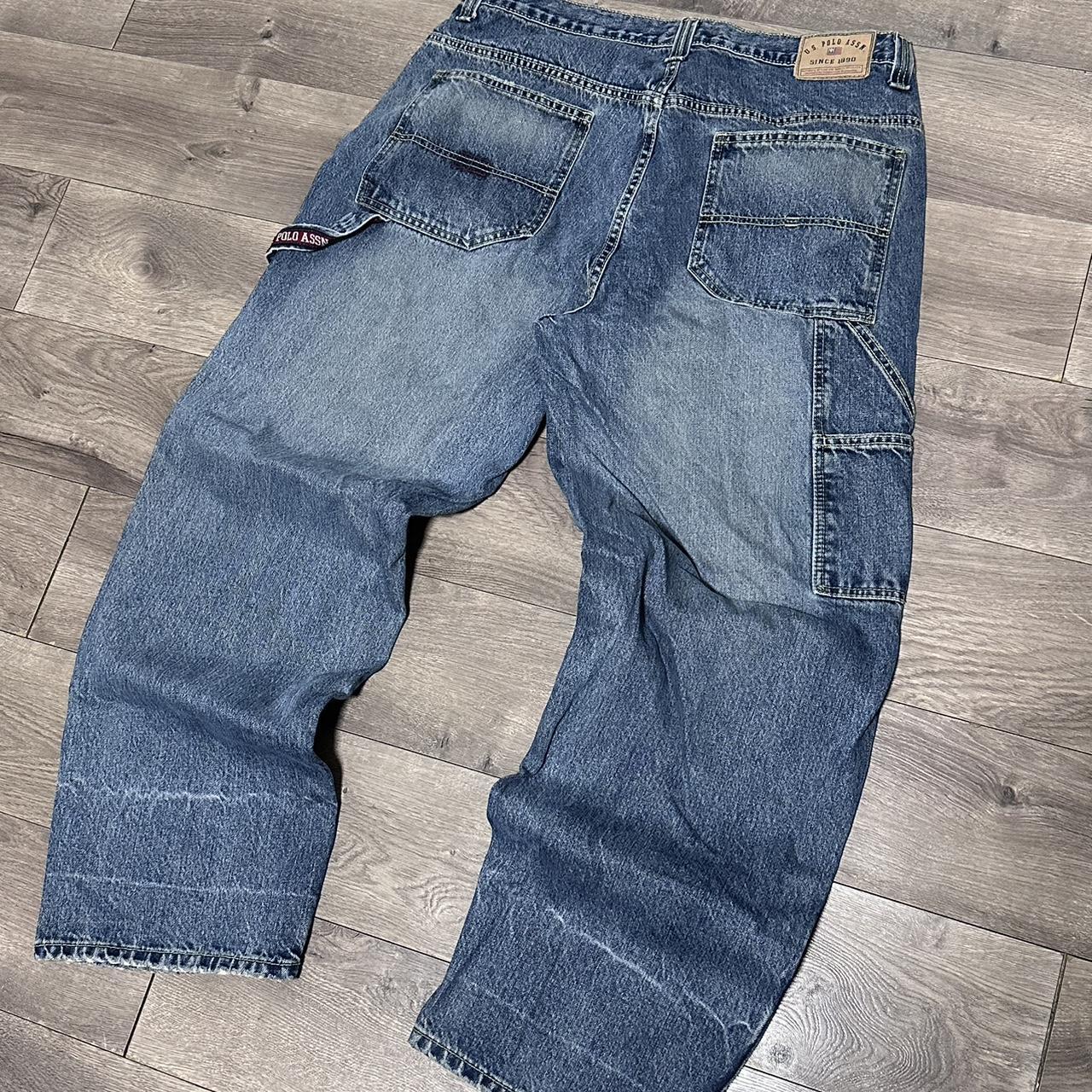 Vintage BOSS baggy jeans. Back pocket hit Size: - Depop