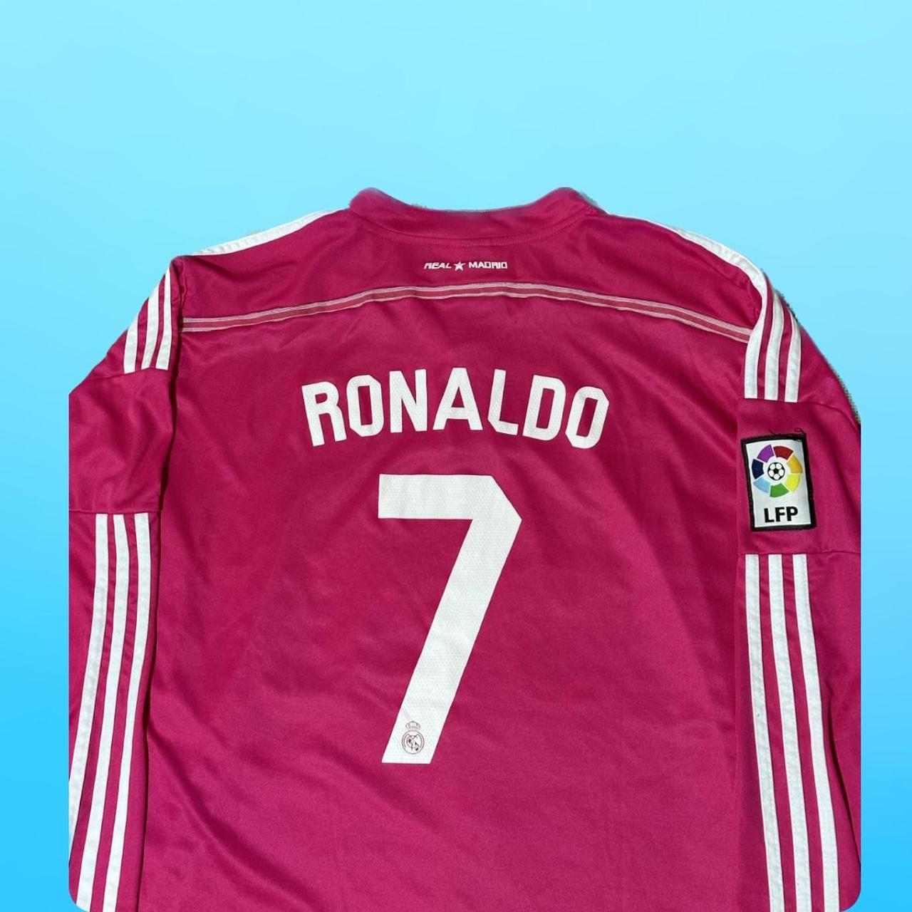 Real Madrid Ronaldo 7 jersey L long sleeve