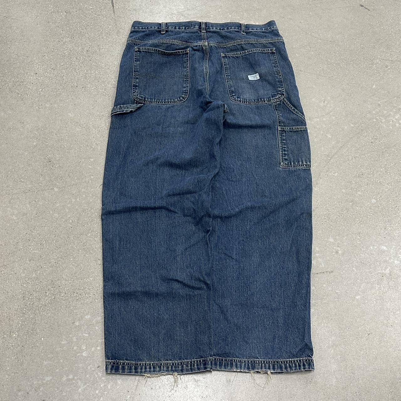 Timberland Men's Bottom - Blue/Navy - 36" – Y2K timberland carpenter jeans baggy men's size …