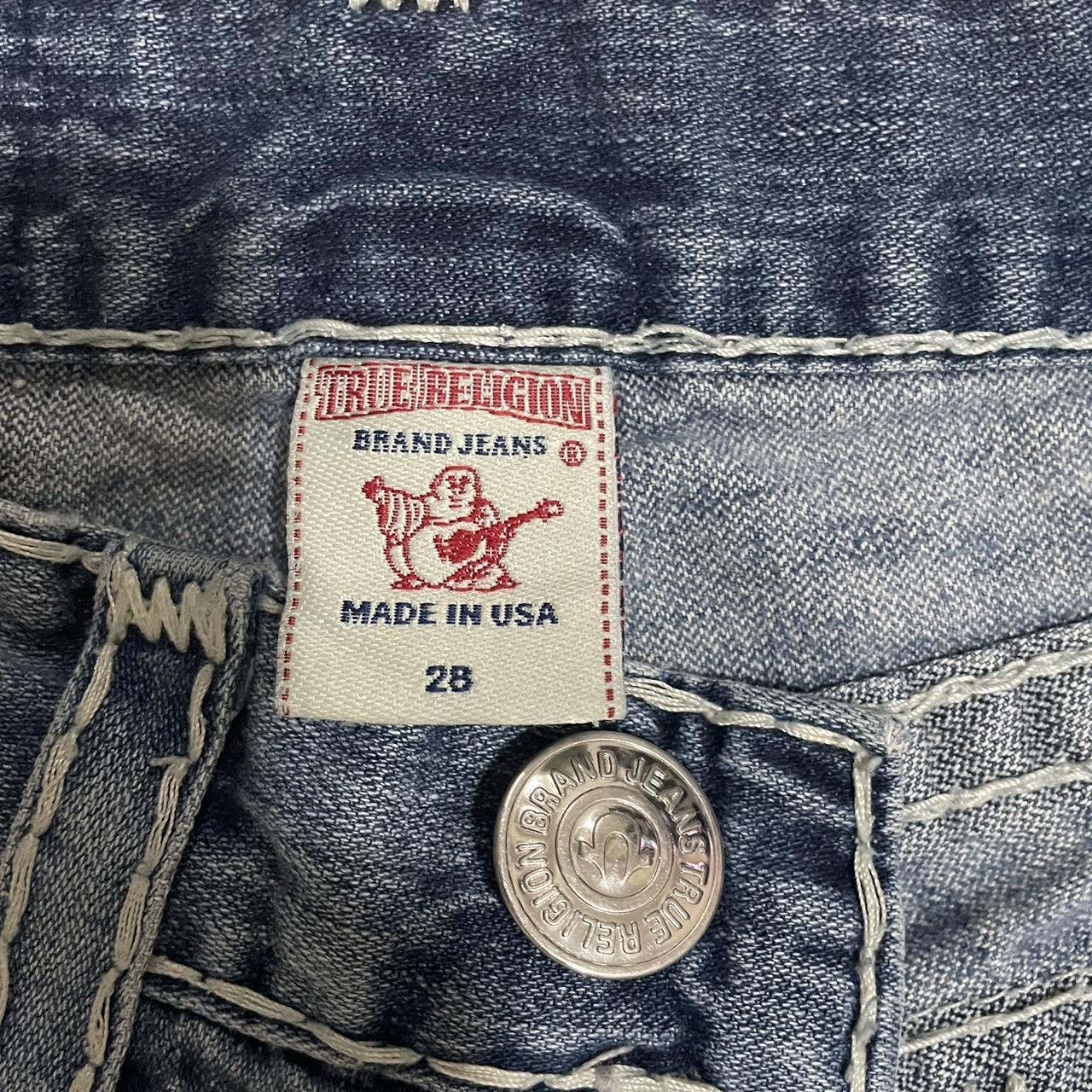 True Religion Men's Blue Jeans | Depop