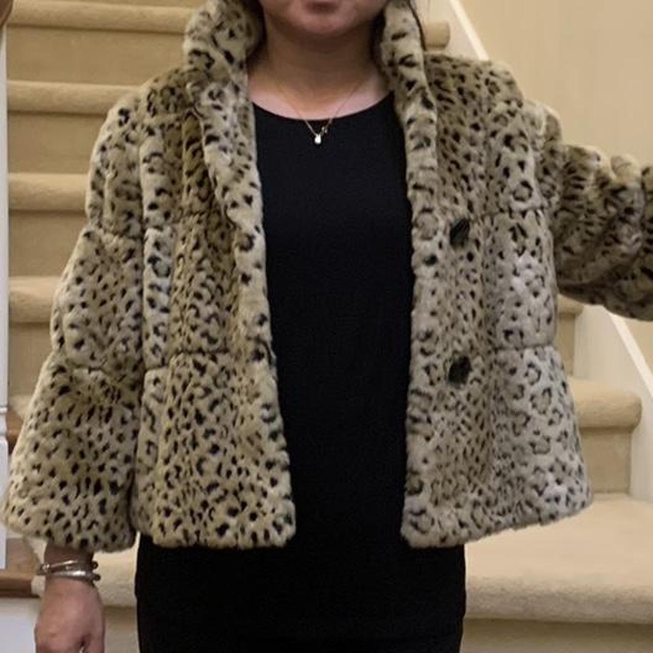 Inc leopard coat sale