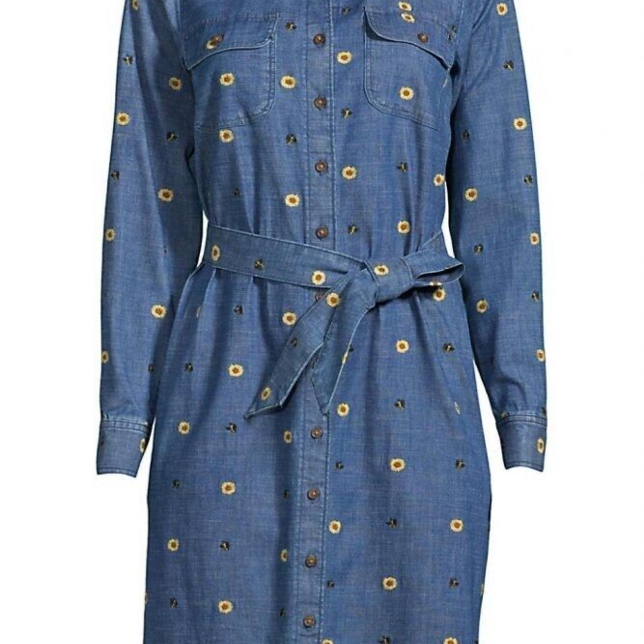 Lands end best sale denim dress