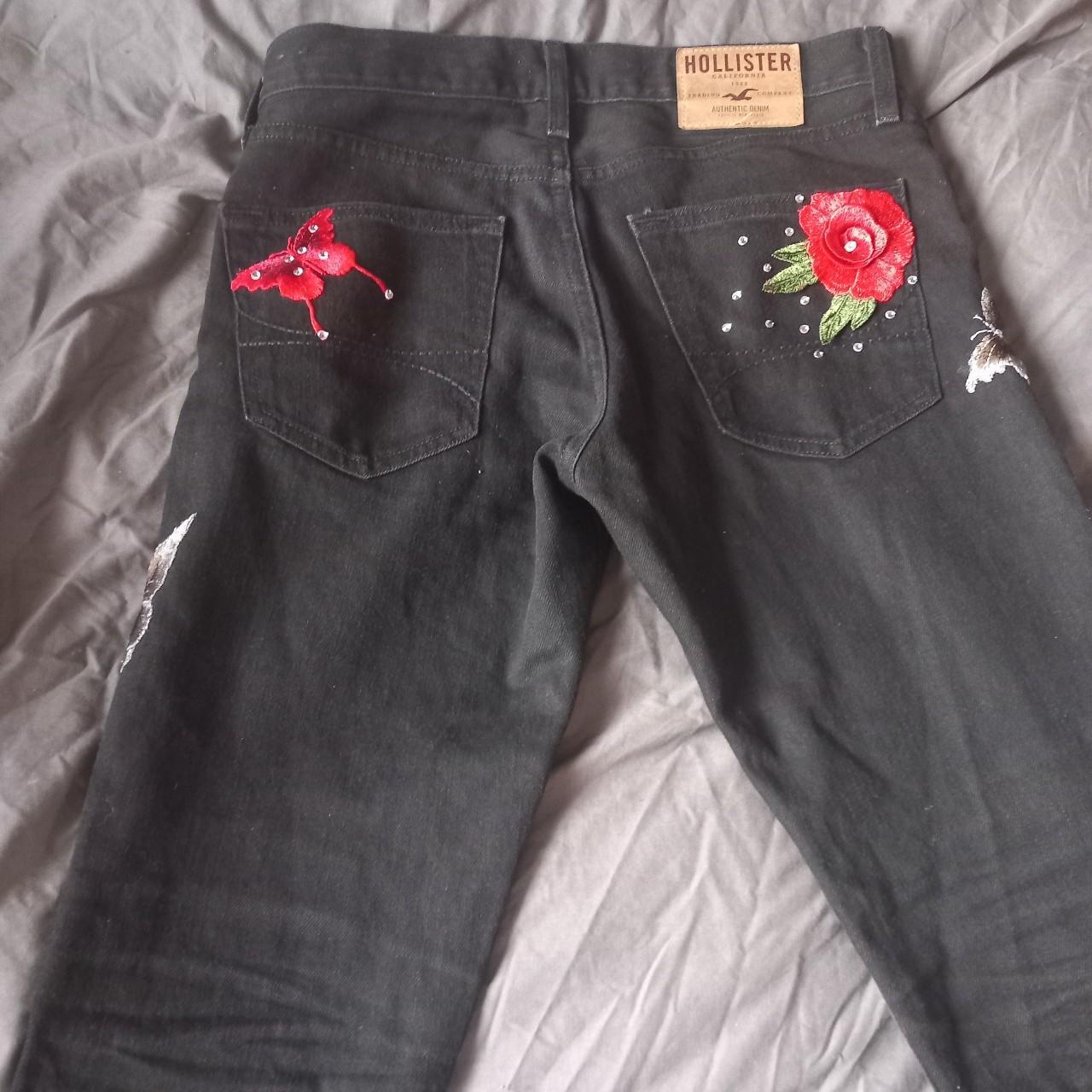 Hollister store red jeans