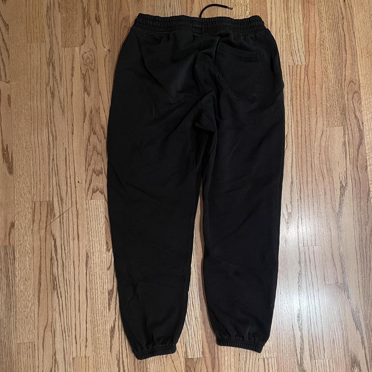 H&M Men's Black and Red Joggers-tracksuits | Depop