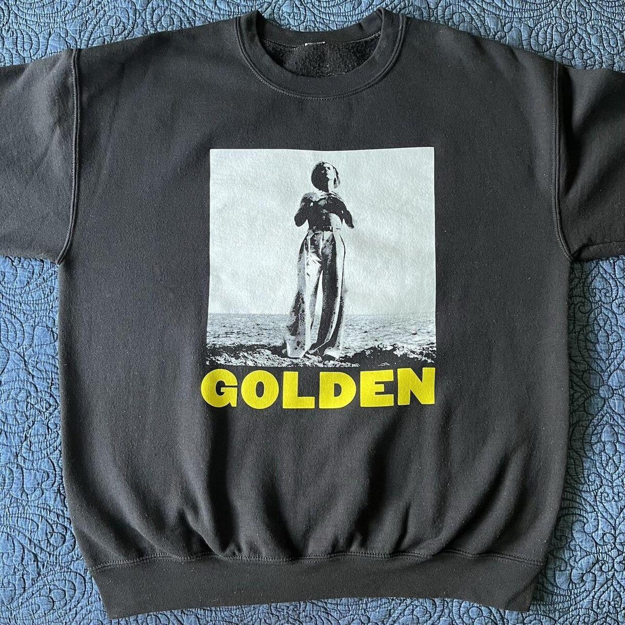 Harry styles golden crewneck sweatshirt sale