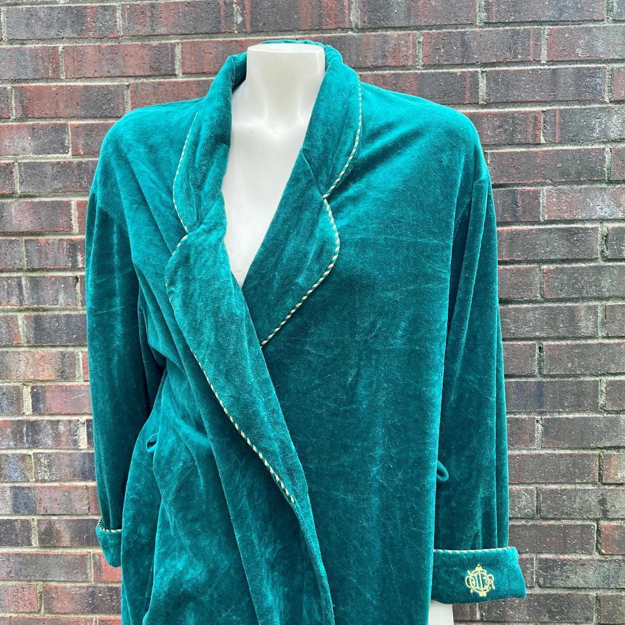 Christian Dior Women's Green Robe Depop