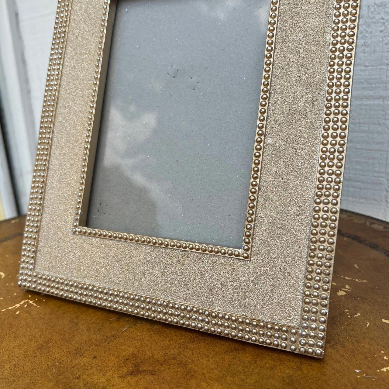 Nicole miller gold textured Picture Frame Good... Depop