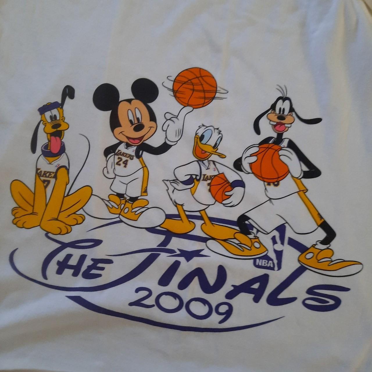 NBA Disney LA Los Angeles Lakers Mickey Goofy Donald Duck