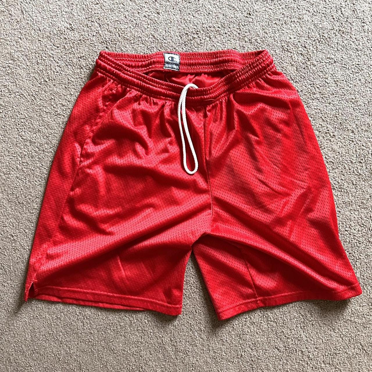 Champion Men's Red Shorts | Depop