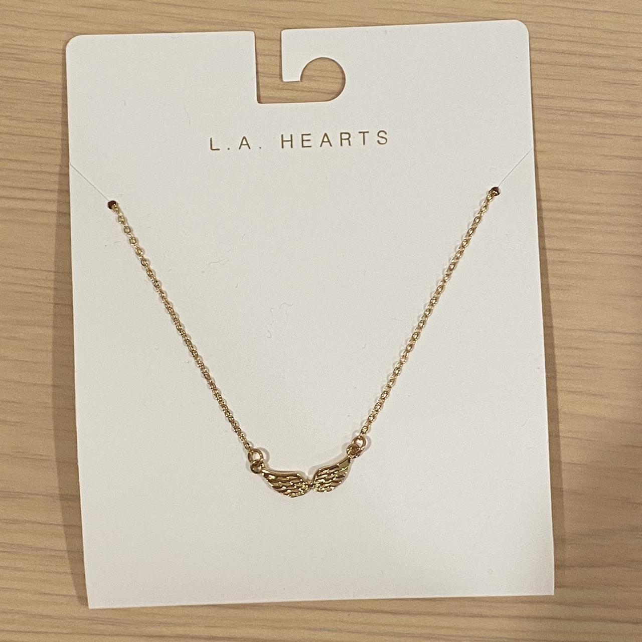 Pacsun Angel Necklace Depop