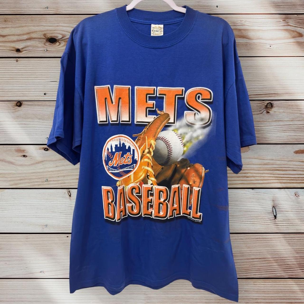 Vintage 2000s New York Mets shirt Condition: - Depop