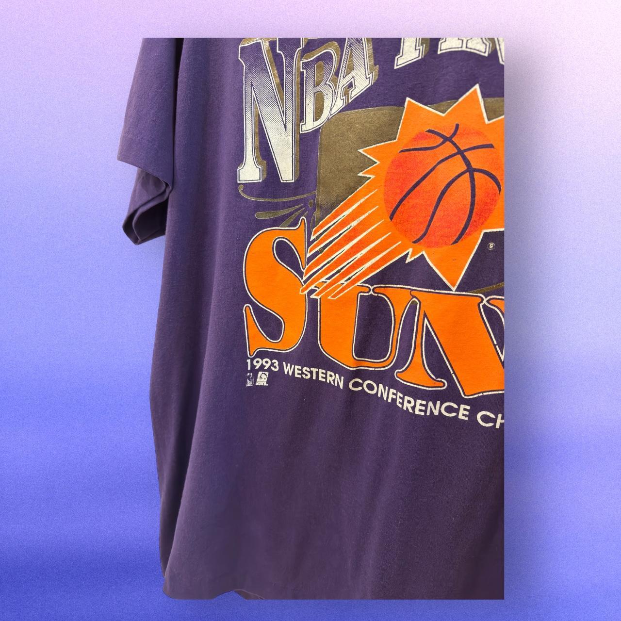 1993 Phoenix Suns Championship Tshirt - M/L Great - Depop