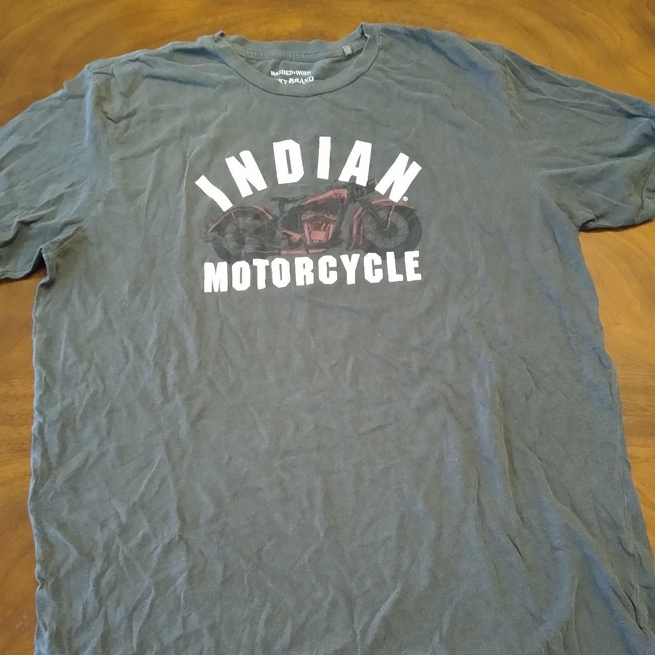 Indian motorcycle t 2025 shirt lucky brand