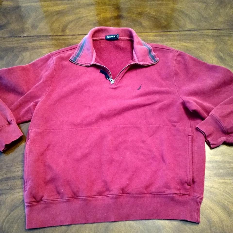 Nautica Long Sleeve Shirt. Picture looks pink but it - Depop