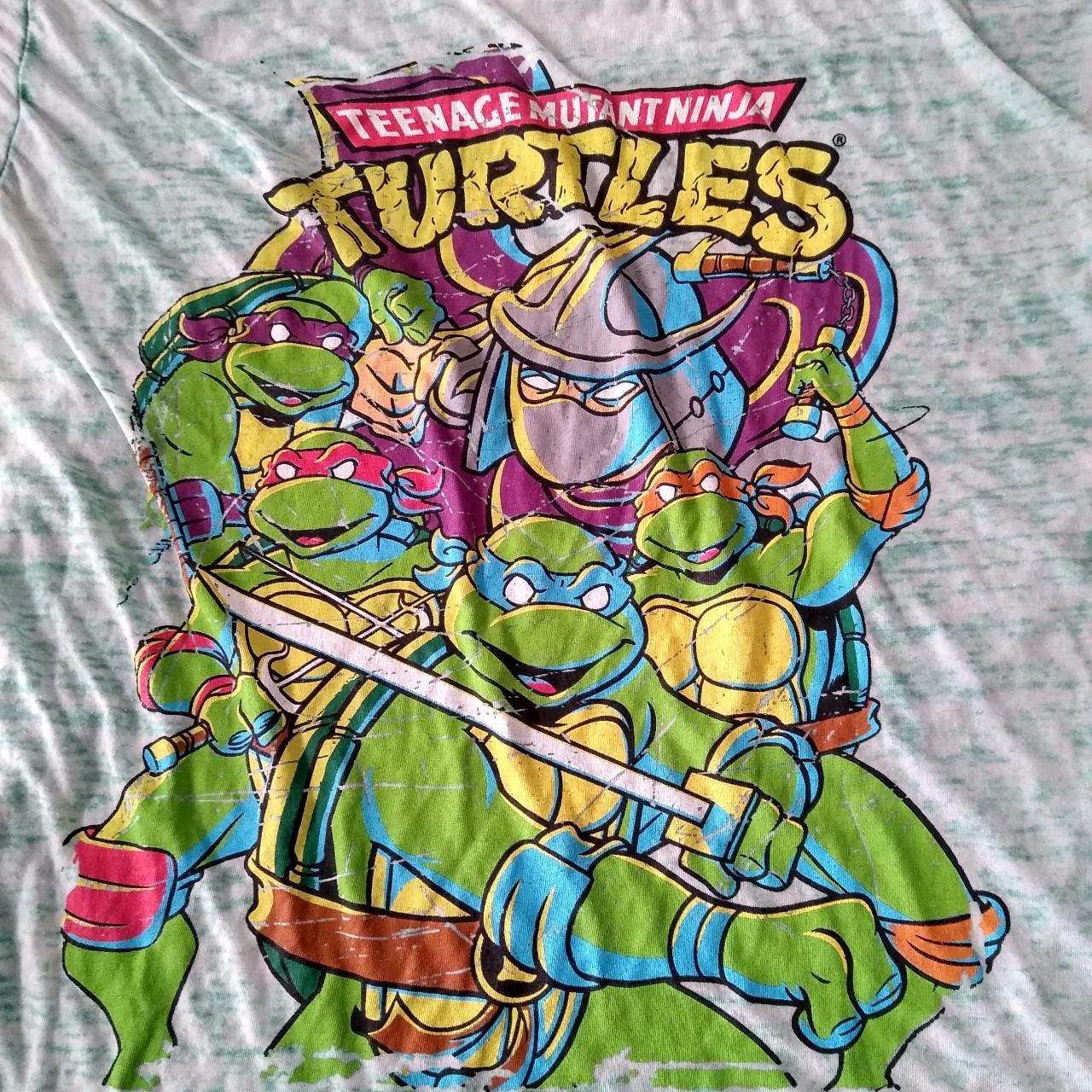 Teenage Mutant Ninja Turtles Shirt Men Large Green - Depop