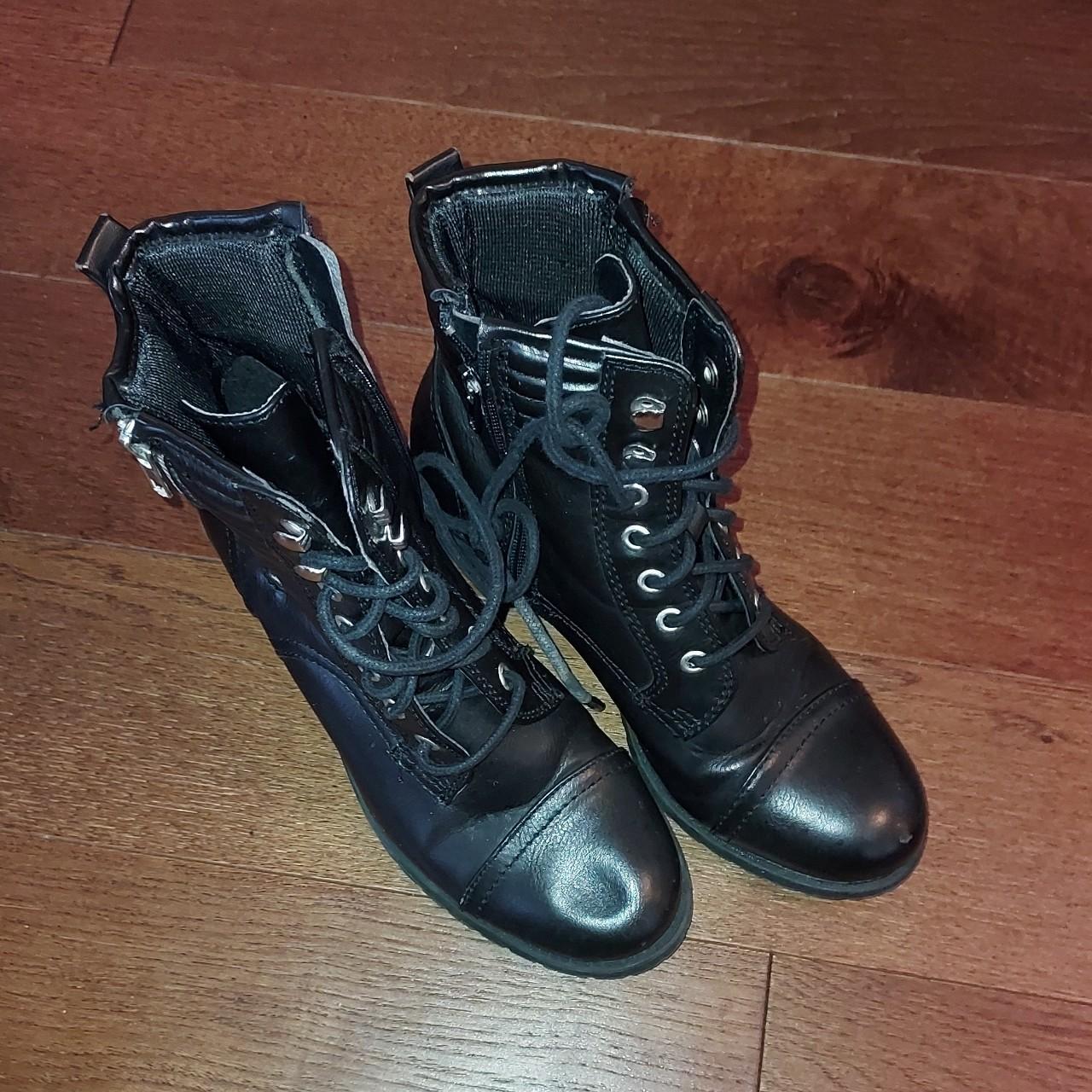 Rampage black combat sales boots