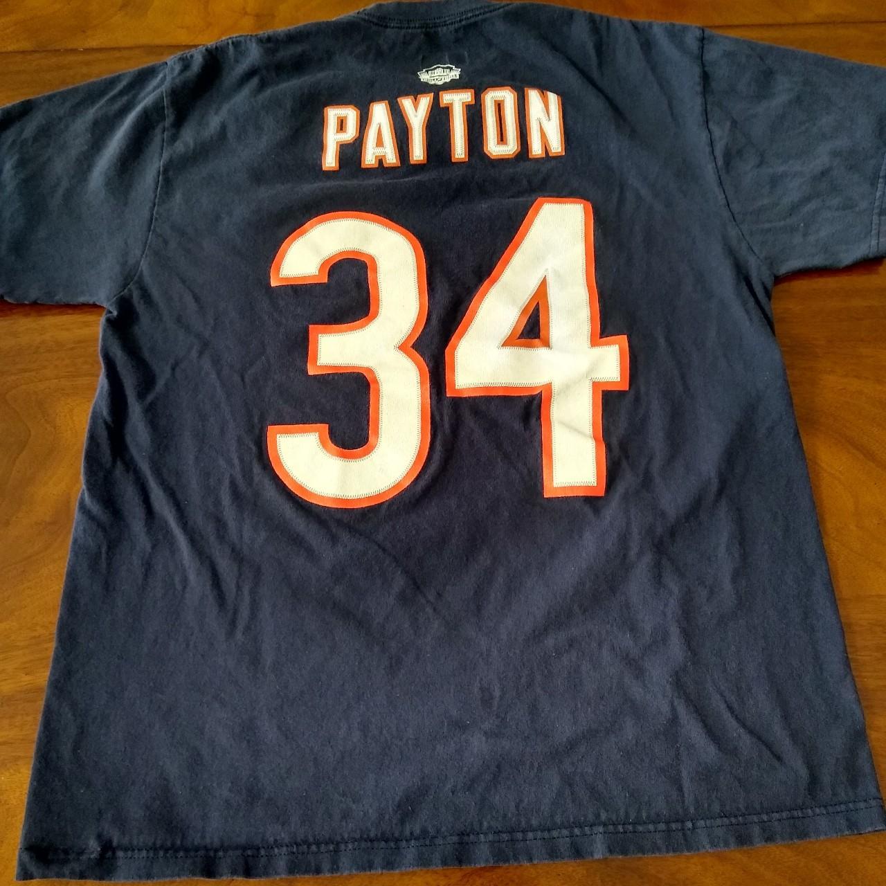 Walter Payton Chicago Bears Navy Jersey