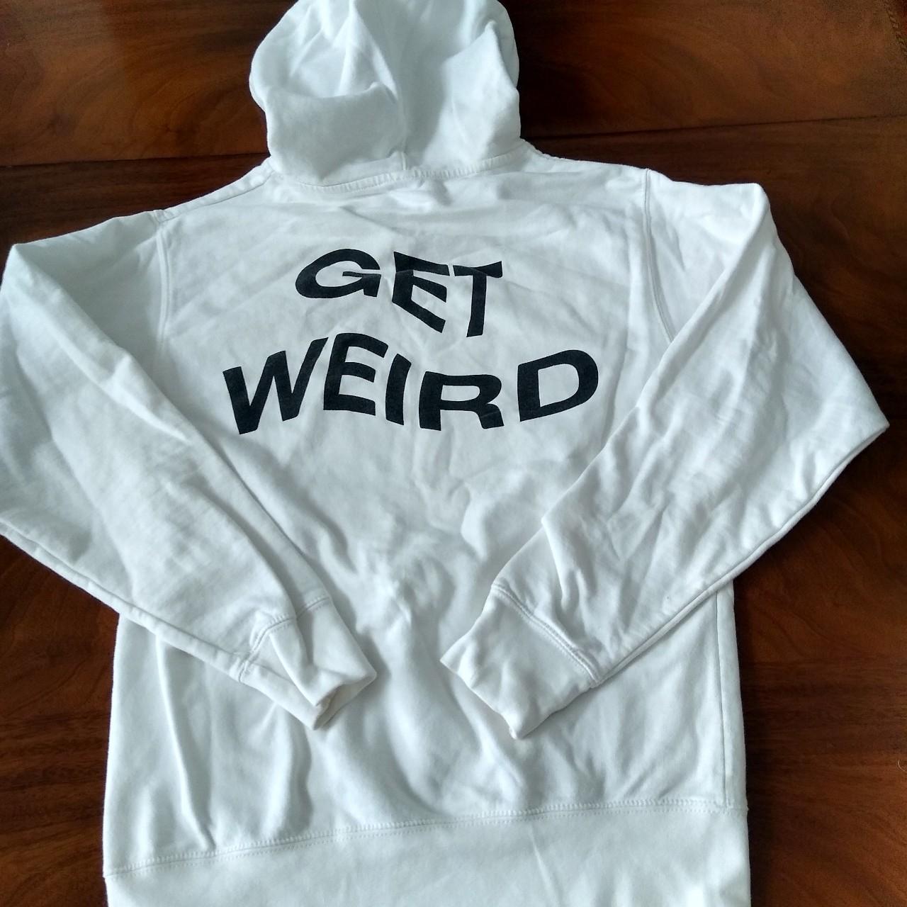 Anti Social Social Club Hoodie. White Get Weird Back...