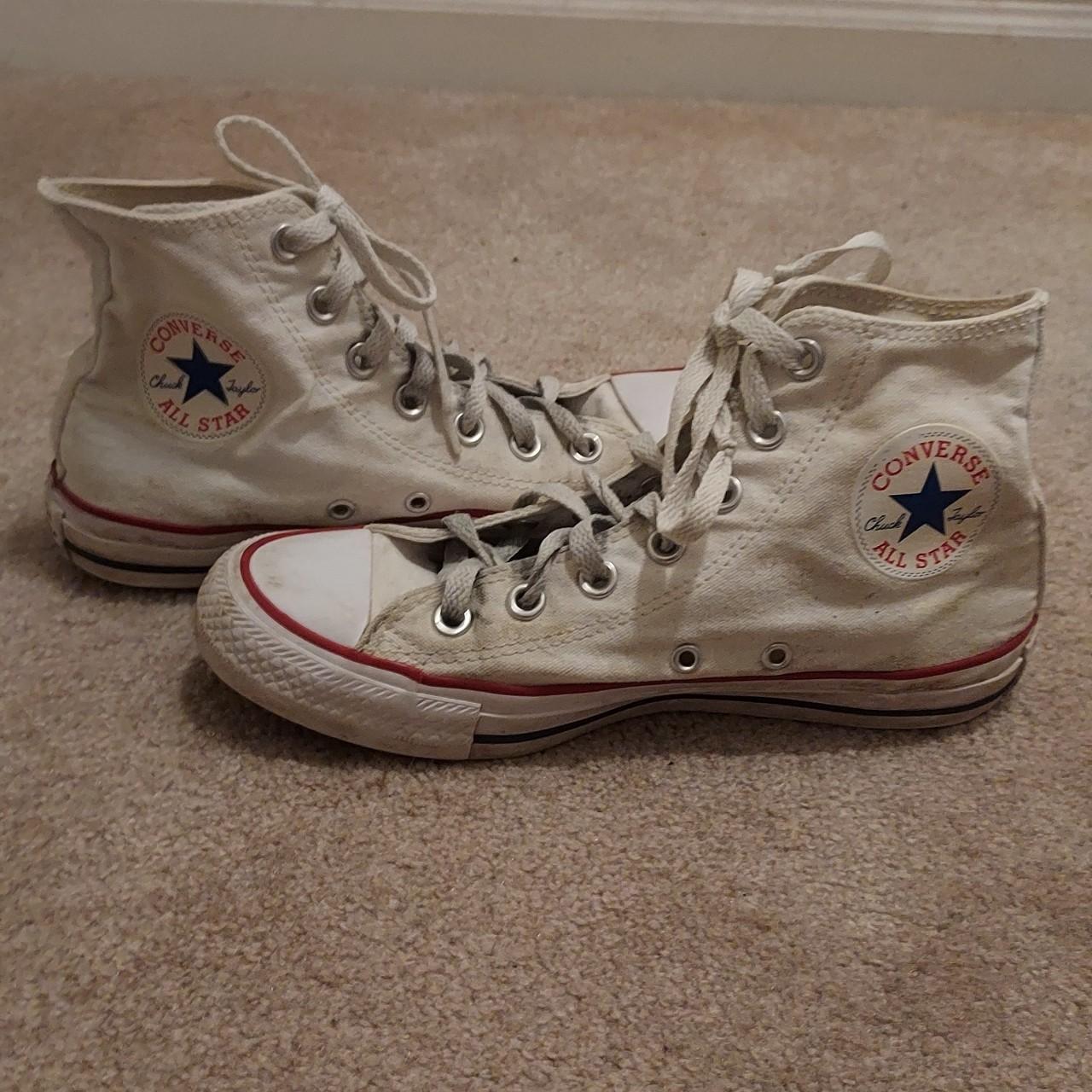 Y2K Converse Chuck Taylor All Star High Tops.... - Depop