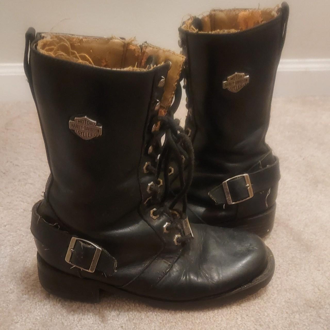 Ladies harley best sale davidson boots