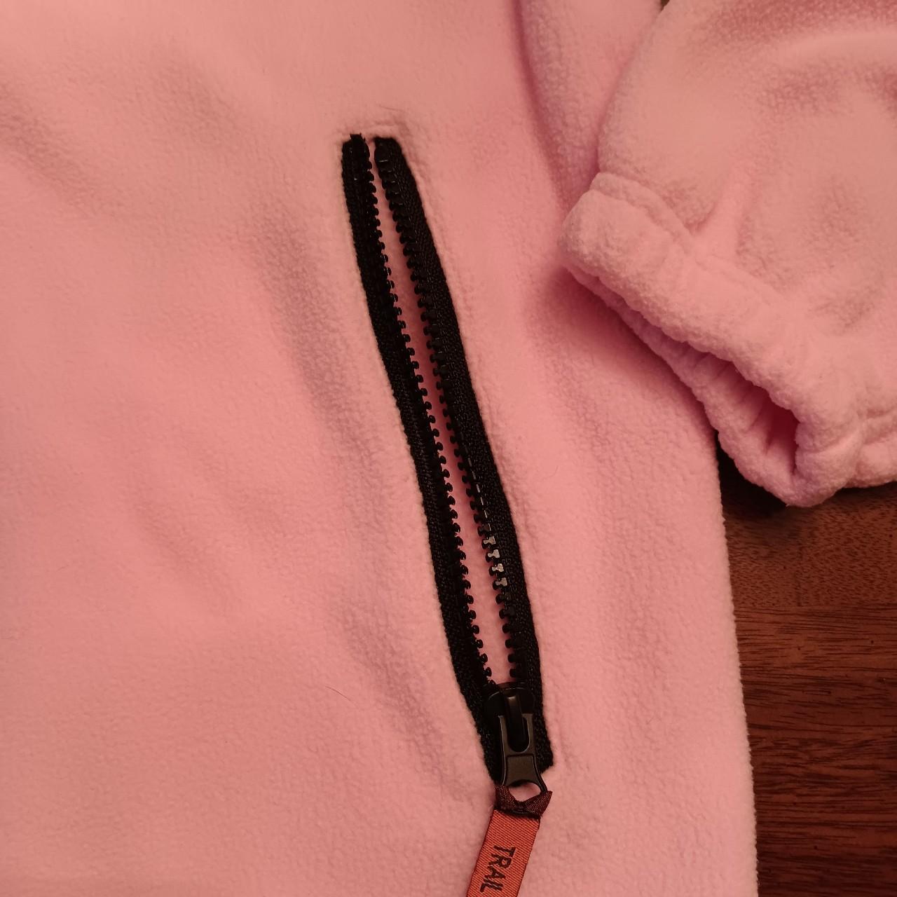 Y2K Trail Crest Camo Fleece Jacket. Pink and camo... Depop