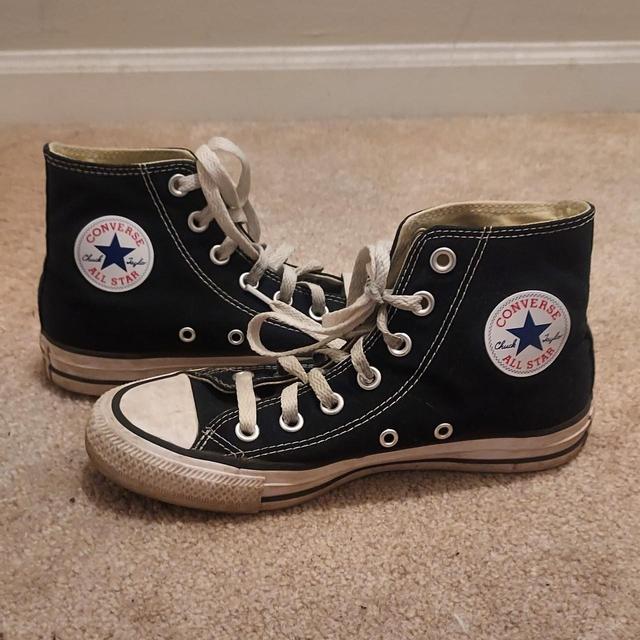 Converse size 6 outlet black