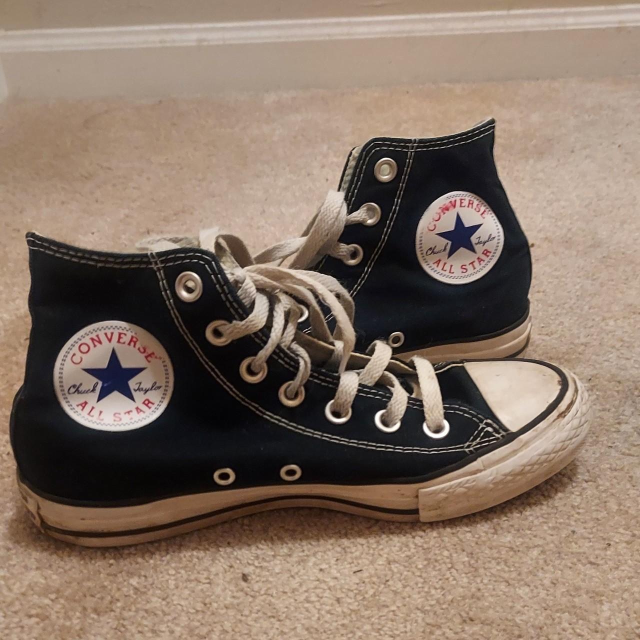 Y2K Converse Chuck Taylor All Star High Tops.... - Depop