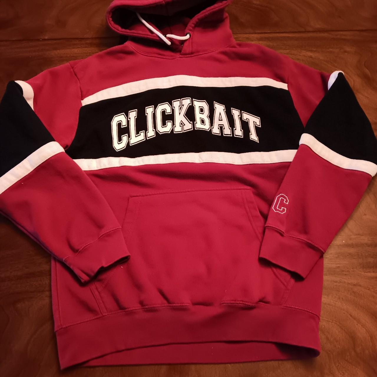 Clickbait hoodie red best sale