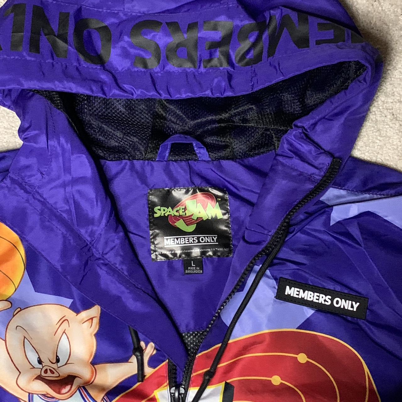 Members Only Chamarra Space Jam Nike Members Only Looney Tunes