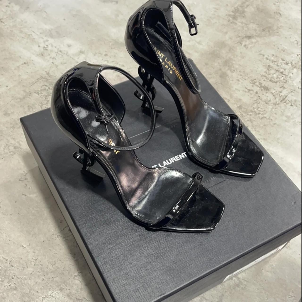 YSL Saint Laurent Opyum Sandals, Size 37. (RRP... - Depop